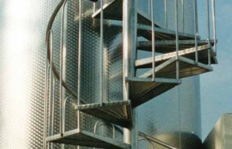 Matta Fratelli scale in acciaio inox e ferro